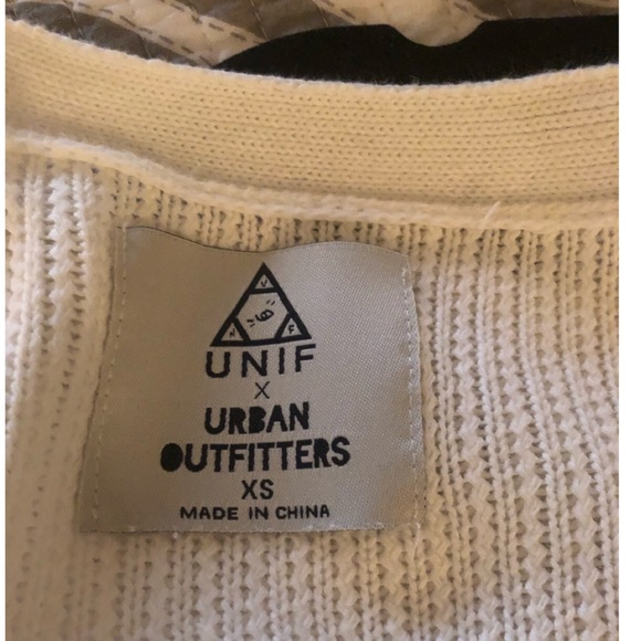 UNIF x URBAN OUTFITTERS side zipper knit sweater - Picture 5 of 8